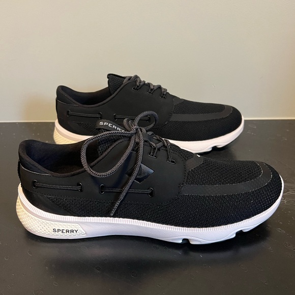 NEW Sperry black men’s sneaker - Picture 4 of 6